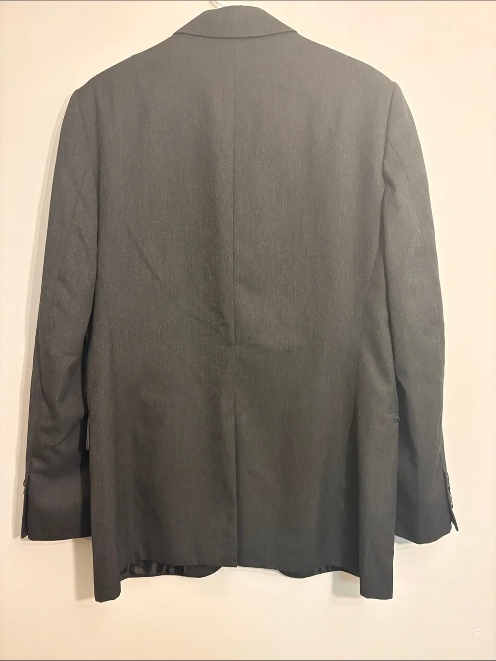 Suit jacket Dark Gray Single-Breasted Blazer 3 button